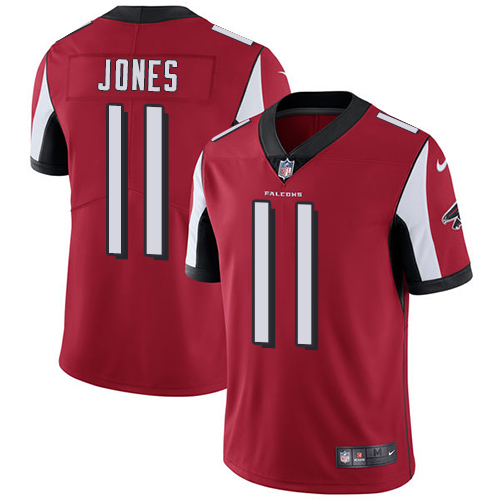 cheap epl jerseys Atlanta Falcons #11 Julio Jones Red Team Color ...