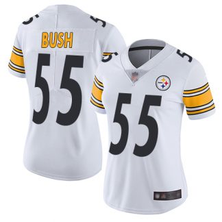 cheap jerseys china 2018 Women\'s Pittsburgh Steelers #55 Devin Bush White Stitched Vapor Untouchable Limited Jersey nike nfl jersey wholesale